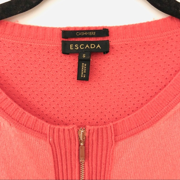 Escada Soma Long Sleeve Cardigan Sweater - Picture 4 of 7